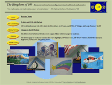 Tablet Screenshot of kingdomof109.com